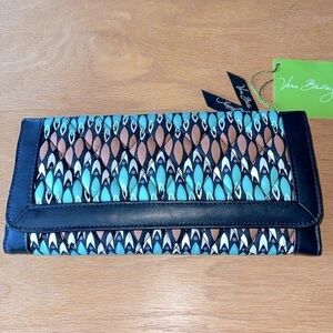 NWT Vera Bradley Trifold Wallet in Sierra Stream